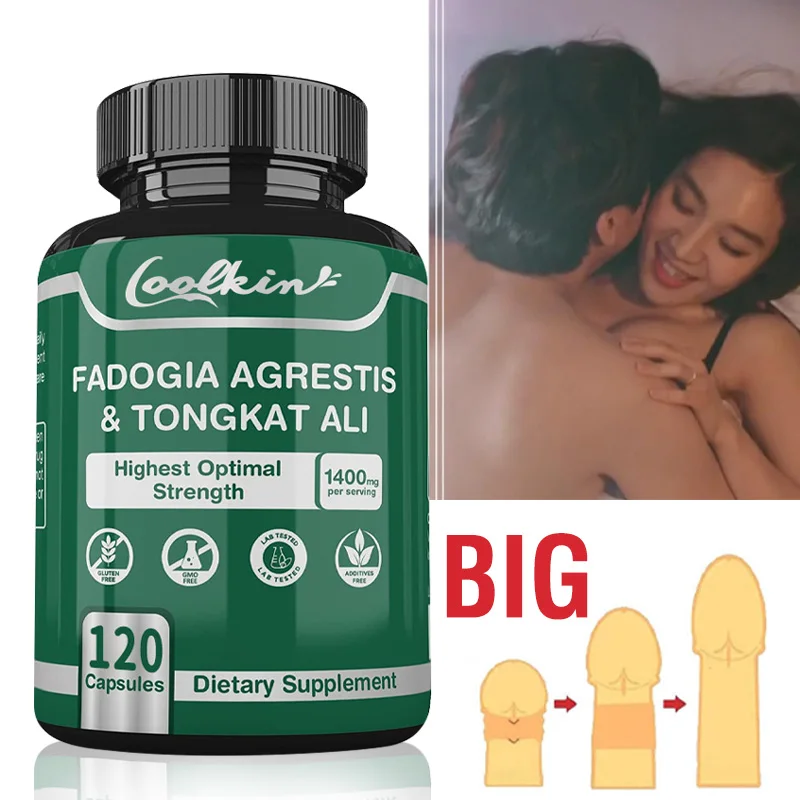 

Органические капсулы Tongkat Ali & FADOGIA vactis 1400 мг-для веганов | NON-GMO | Экологически чистые