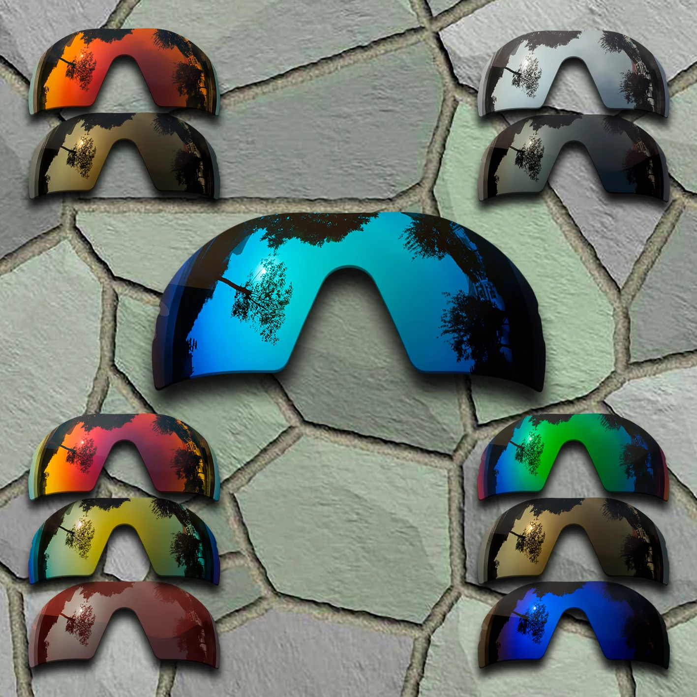 Occhiali Da Sole Lenti Di Ricambio Polarizzate Per Oakley Radar Xl-Varietà