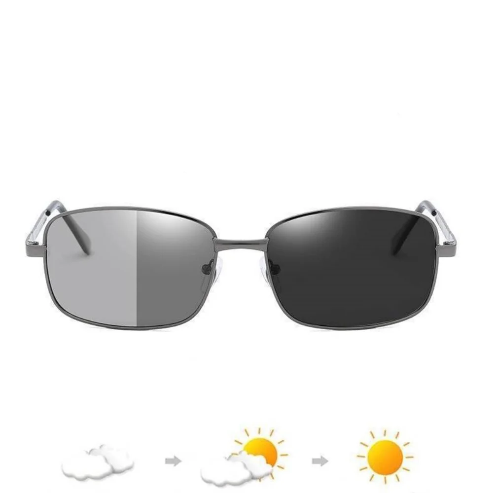 Classic Mens Polarized Sunglasses Photochromic Driving Glasses Change Color Male Sun Glasses Day Night Vision Driver's Eyewear