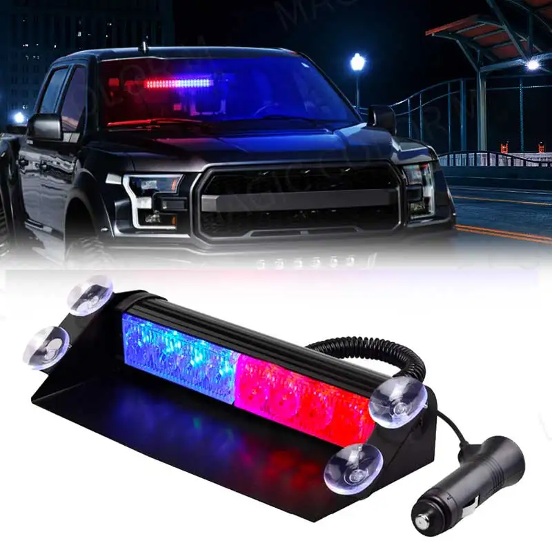 

Auto Strobe Lights for Cars 12v LED Flash Signal Lamp Assembly Emergency Light House Police Siren for Car Accessories