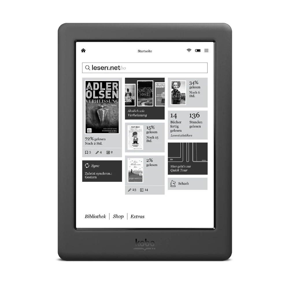 Kobo Glo 6インチ 電子書籍リーダー 楽天 Kobo Nia N306-KJ-BK-S-EPを検証レビュー！電子書籍