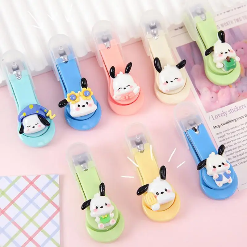 

Kawaii Sanrio щипчики для ногтей почтовые анимационные периферийные устройства милые портативные мини бытовые инструменты для маникюра ножницы для ногтей Aldult