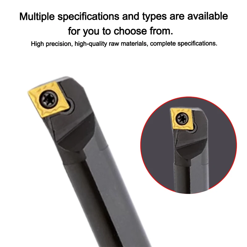1PCS S08K S10K S12M S16Q S20R SCLCR06 SCLCR09 Metal Turning Tool Holder CNC Lathe Cutter Tool SCLCL CCMT Carbide Insert