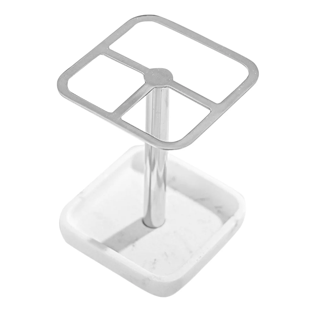 Stainless Steel Toothbrush Holder Electric Toothbrush Stand Bathroom Rack Toothpaste Holder Metal Rack Home