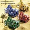 New Children's Electric Remote Control Excavator Toy Car Boy Simulation Dinosaur Excavator Automotive Engineering Vehicle 1