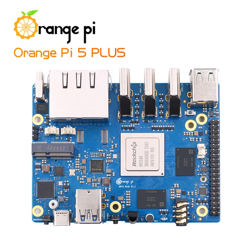 Orange Pi 5 Plus 4GB LPDDR4 RK3588 Mini PC PCIe M.2 M-KEY