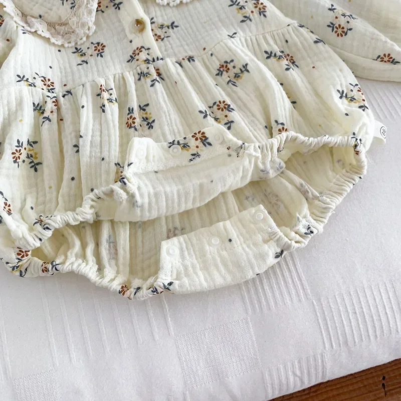 ملابس أطفال ربيعية جديدة لعام 2025 بدلة مُزينة بال...