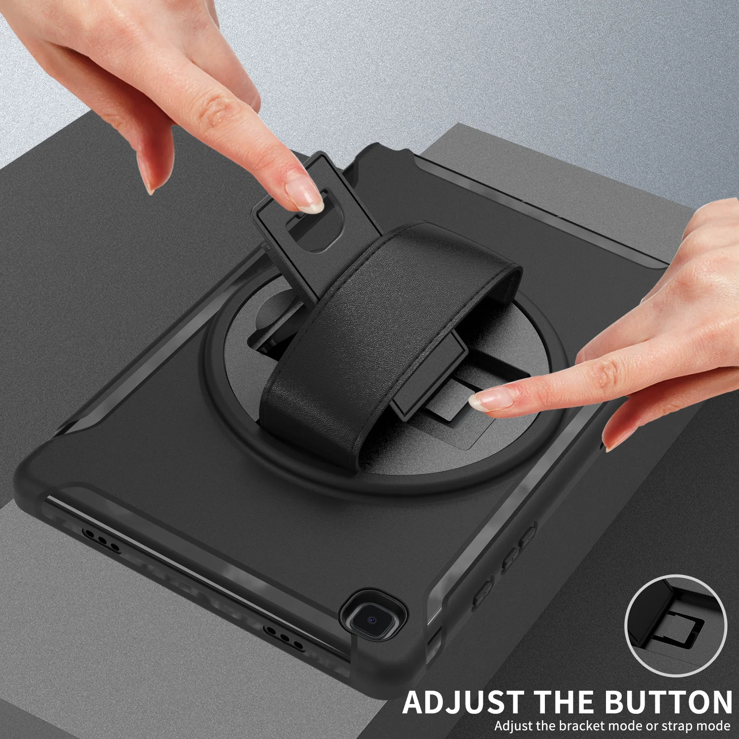 Heavy Duty Shockproof Kickstand Handle Case