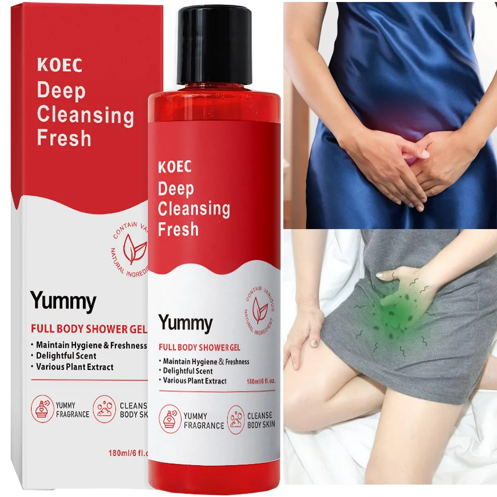Feminine Body Wash Shower Gel for Daily Vaginal Probiotics PH Balance, Yeast Infection and Bacterial Vaginosis Odour and Relie
