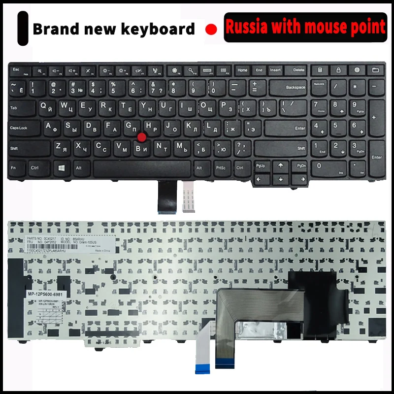 KR, Layout FR, T550, T560, T540, T540P,