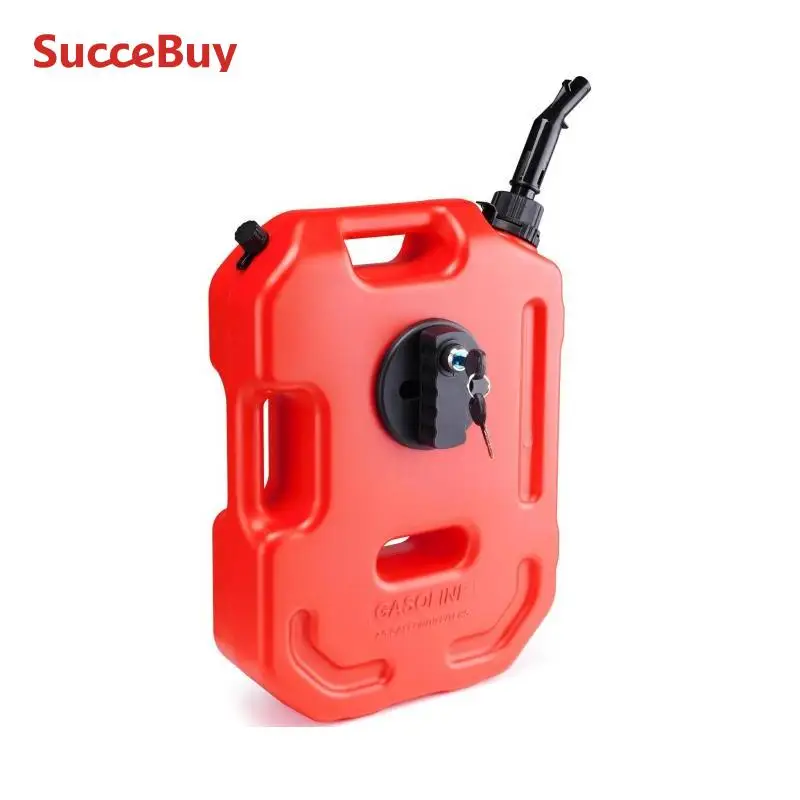 VEVOR 10L Red Fuel Tank Petrol Cans Barrels Gas Spare Container Anti-static Jerry Can Fuel Tank Pack Mororcycle Jerrycan motorcycle fuel container petrol can
