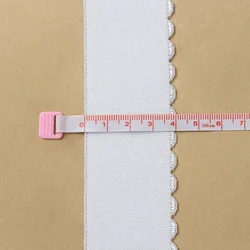 Versatile 40mm Nylon Elastic Band for Sewing and Craft Projects (White)
