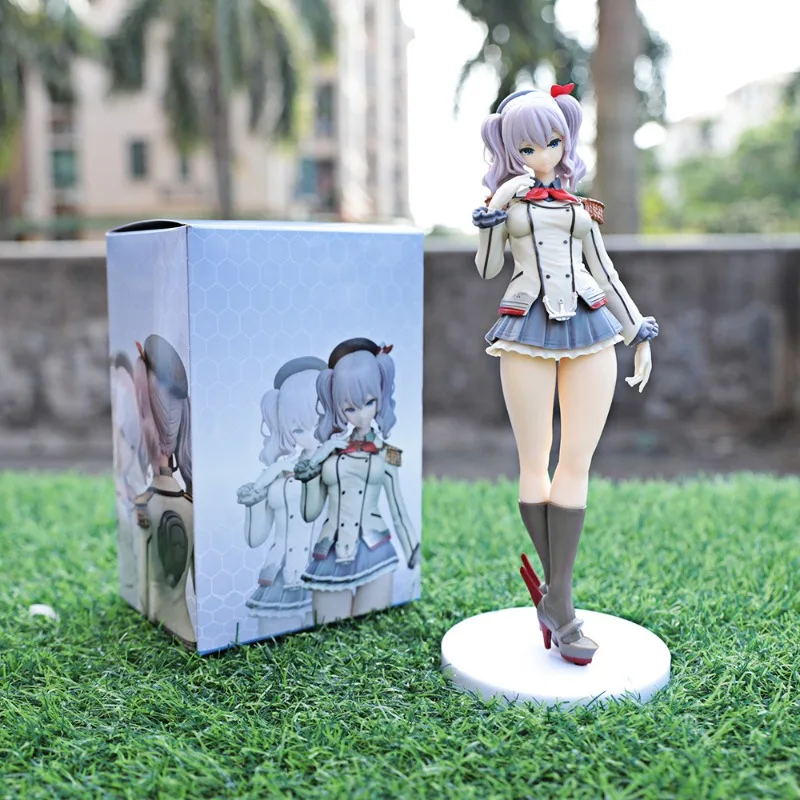 Anime Blue Line Fleet Collection Ship Niang Kashima Beauty Doll Hand Lego Evangelion Funko Forwarms 5: 59