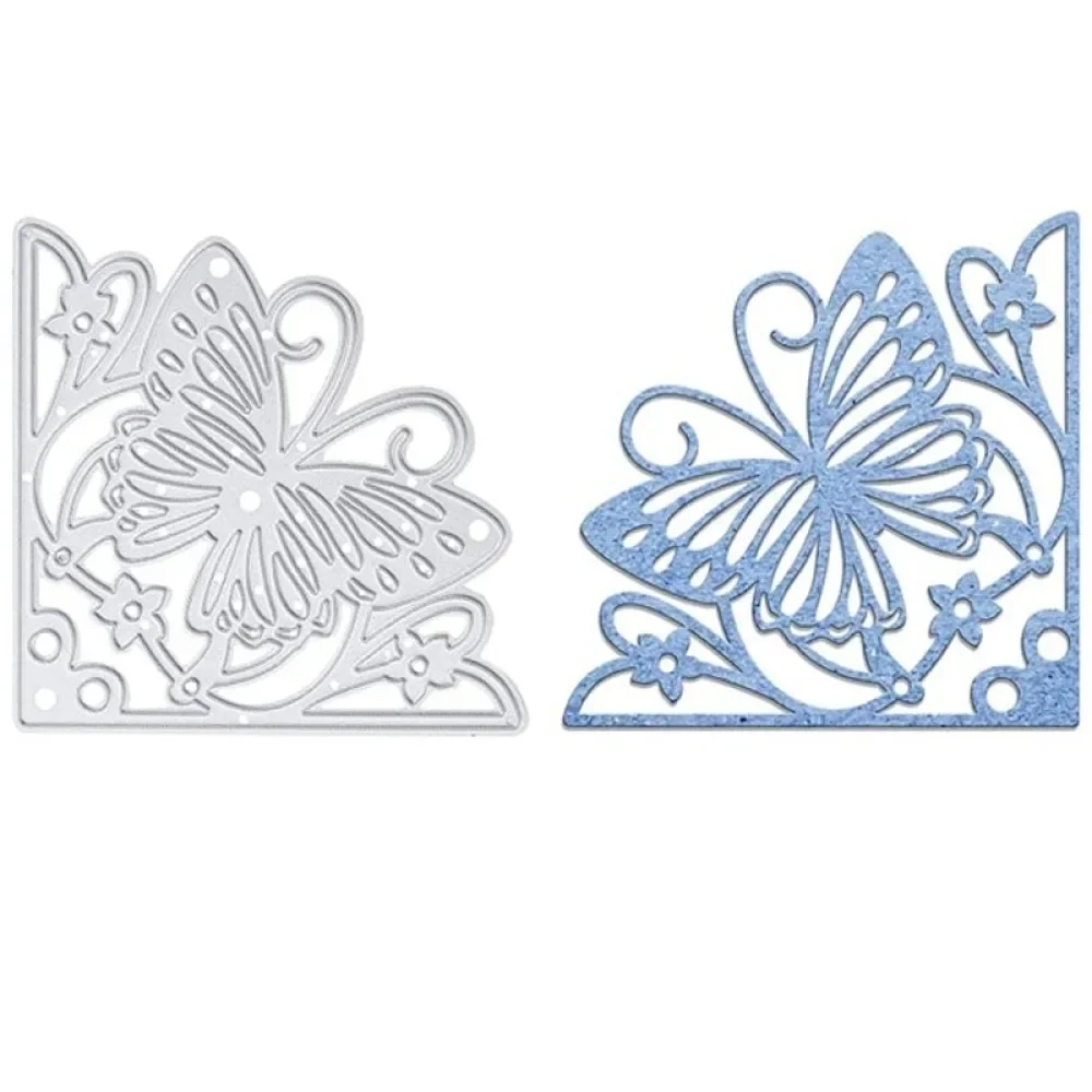 Set di 5 fustelle rettangolari in pizzo, con punte di Natale, a onde, lunghe e quadrate, per scrapbooking fai da te, decorazioni in rilievo