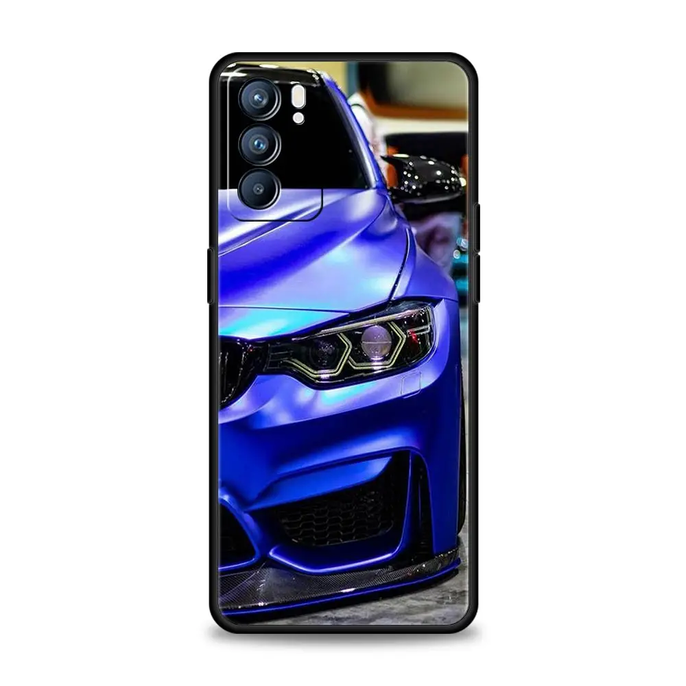 Luxury Sport Car Design Soft Phone Case for Oppo - Sleek and Stylish Protection