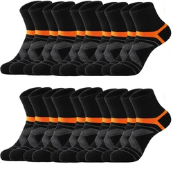 Men's High-Quality Breathable Sports Socks - Black Casual Autumn Winter Collection (10 Pairs Black)