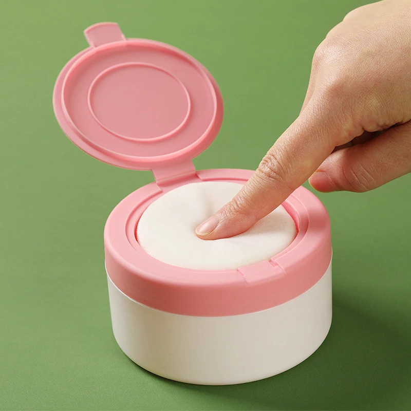 Custodia contenitore per polvere per il corpo del bambino con soffio di polvere Sicurezza portatile vuota per neonati Scatola portaoggetti per polvere per il corpo Porta soffio cosmetico - immagine 4