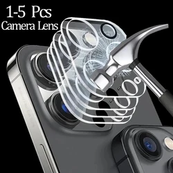 Premium Camera Lens Protector - Ultimate Scratch & Smudge Defense, Crystal Clear Film Glass Cover, Essential Smartphone Accessory - 5pc Camera Protector (For iPhone 14)