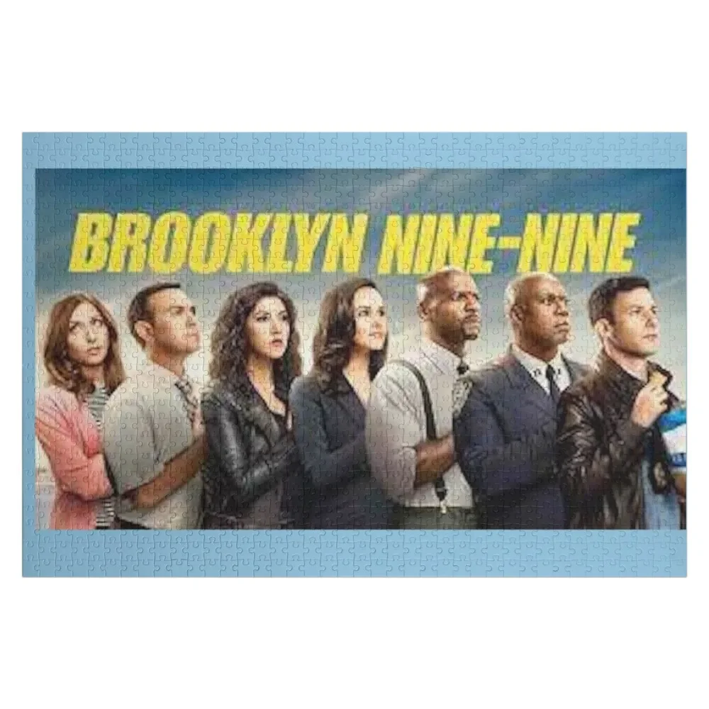 

Brooklyn 99 Cast Picture Jigsaw Puzzle Photo Personalized Gifts Wooden Jigsaws For Adults Custom Puzzle