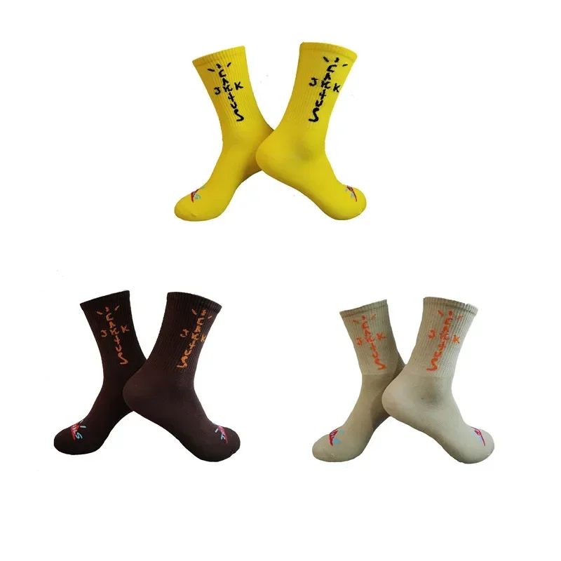 Men's Sports Street Style Hip Hop Crew Socks - 3 Pairs