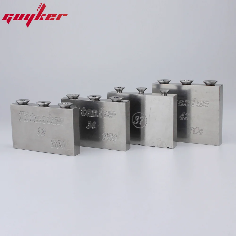 

1 шт Гитара Tremolo основание моста 32/34/37/42 мм титановый блок