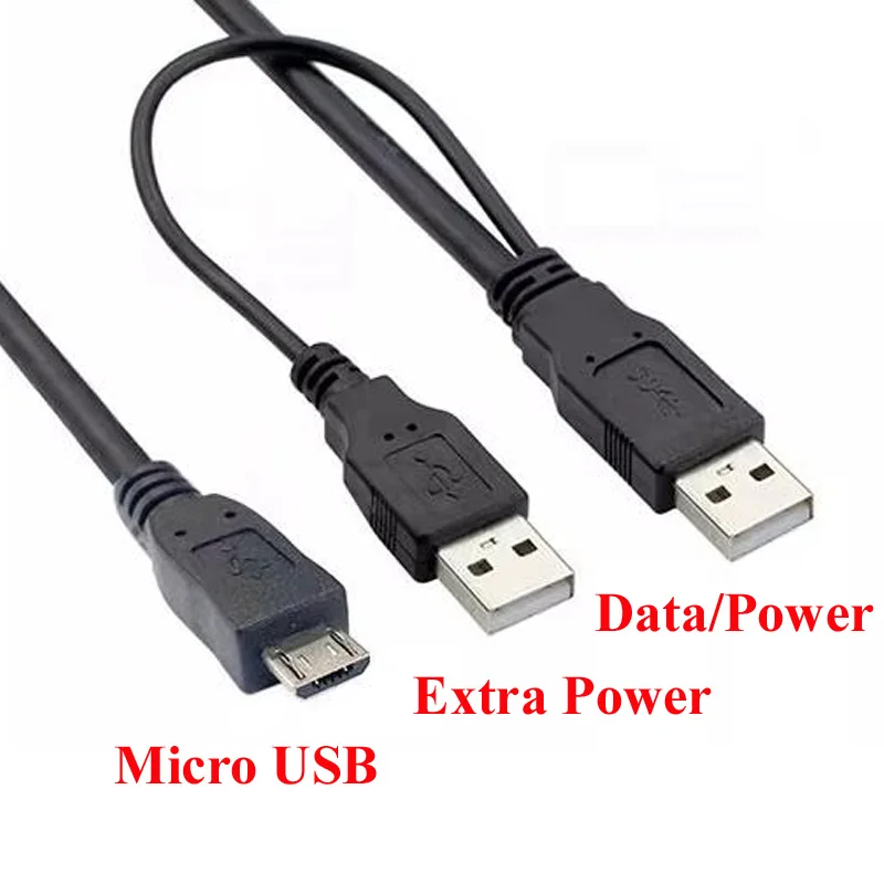 Alcasa Cavo USB 2.0 A/Mini-B 0,15 Metri - Nero, Per Fotocamere, Hard Disk E Hub