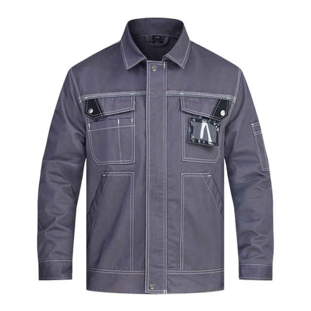 Mechanic Multi-Pocket Workwear Jacket and Trousers