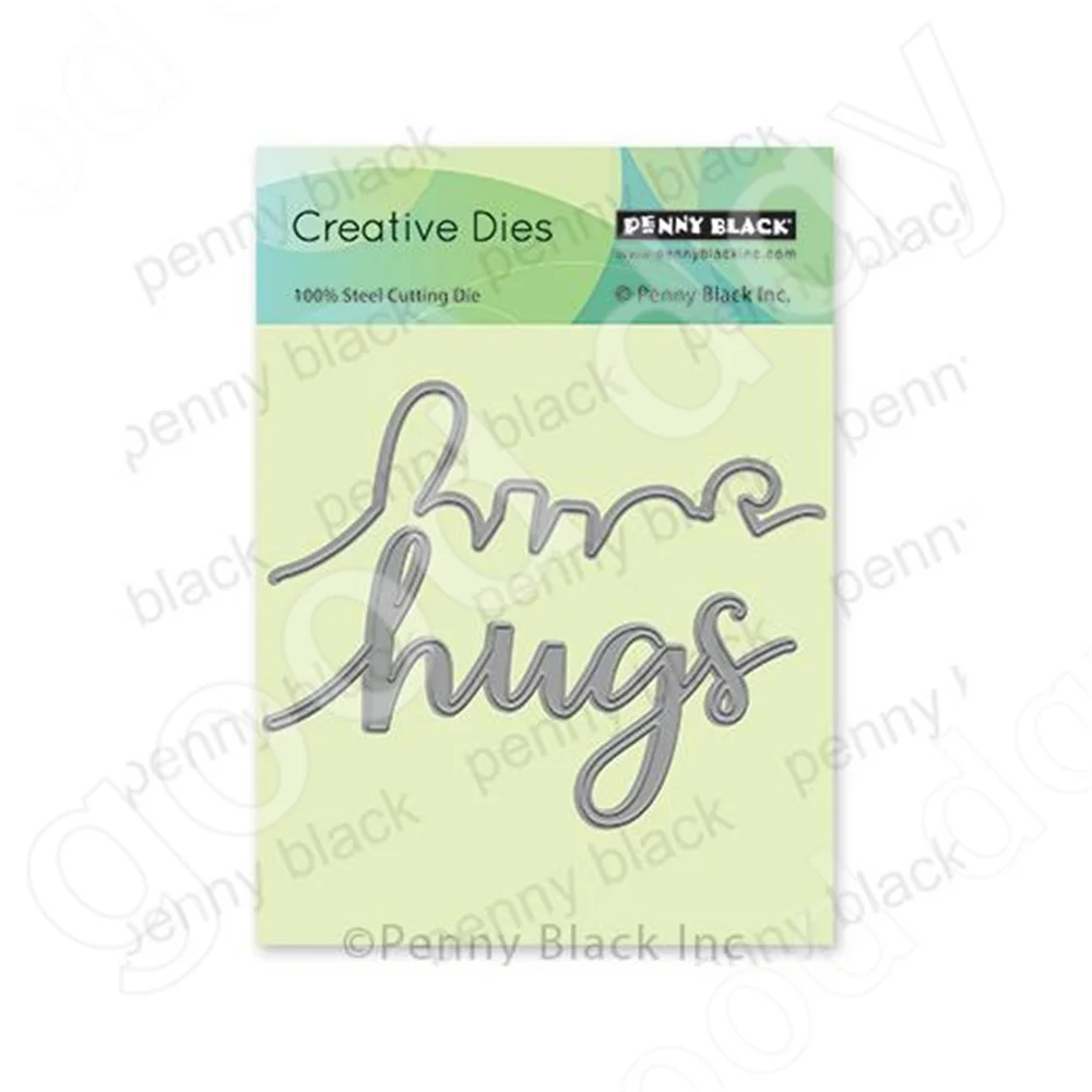 

Hugs Edgers Metal Cutting Dies Scrapbook Diary Decoration Embossing Template Diy Greeting Card Handmade 2023 New Arrival