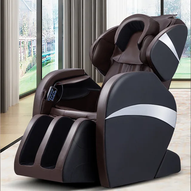 4d sl track commercial massage chair with Shiatsu Electric Zero Gravity Full Body massage chair