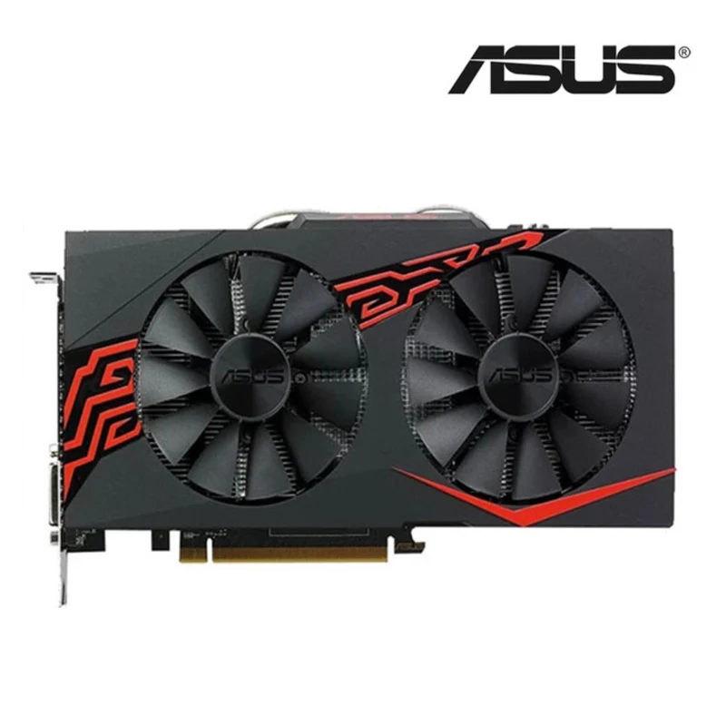 ASUS Raphic Card GTX 950 960 1050 1060 1650 RX 580 2GB 3GB 4GB 6GB 8GB Video Cards GPU Support AMD Intel Desktop CPU Motherboard graphics card for gaming pc