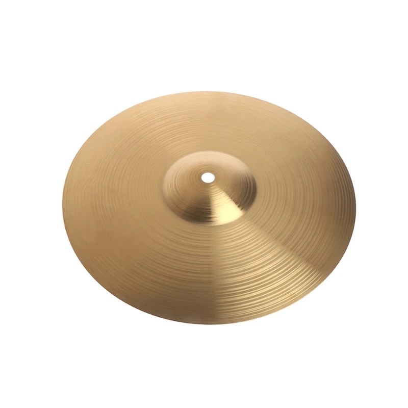 Drum Cymbal Kit 8/10/12Inch Brass Cymbals Percussion Drum Alloy Crash Cymbal Drum Instrument For Drums Players Beginners
