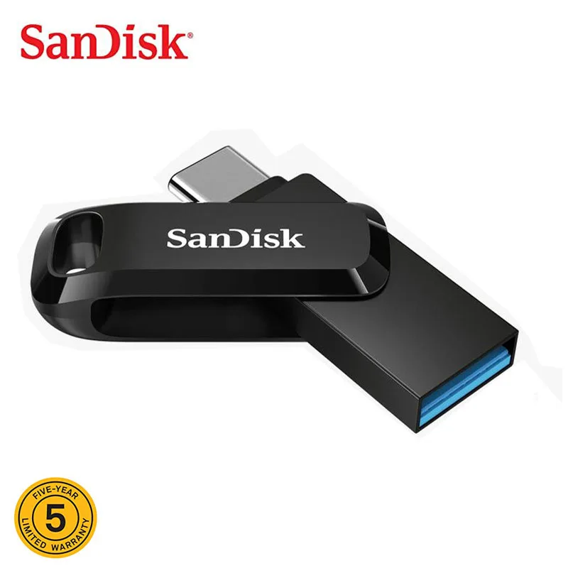 

Двойной USB-накопитель SanDisk, 128 ГБ, 256 ГБ, 3,1 ГБ, 32 ГБ, 64 ГБ, 512 ГБ