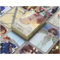 55pcs/set Kpop Boys Idol New Album Wholly or Whole Me Me, Myself Photo Lomo Cards Gift PhotoCards D-DAY Postcard Fans Collect 1