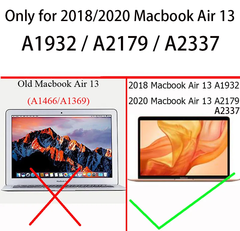 Anti-glare screen protector for Macbook Air 13 A2179 A1932 A2337 matte soft PET film