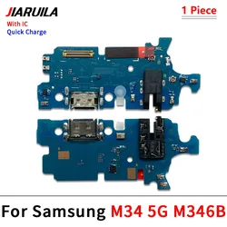 Enhanced USB Charger Dock Port Connector Flex Cable (M34 5G M346B)