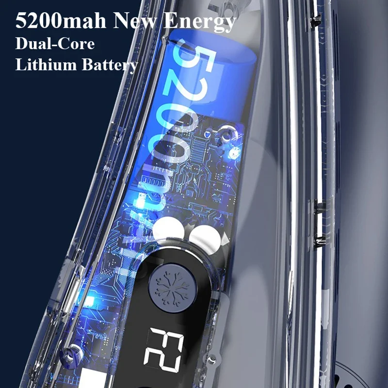 مكيف هواء محمول للرقبة ، مروحة تبريد قابلة للارتدا...