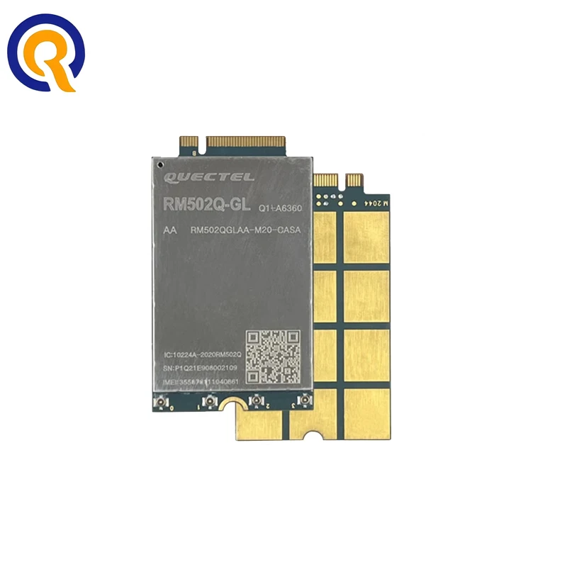 Quectel RM502Q-GL 5G Sub-6 GHz M.2 Cat20 NR NSA SA Module Compatible With EM06 EM12-G EM120R-GL EM121R-GL EM160R-GL 4G Modem