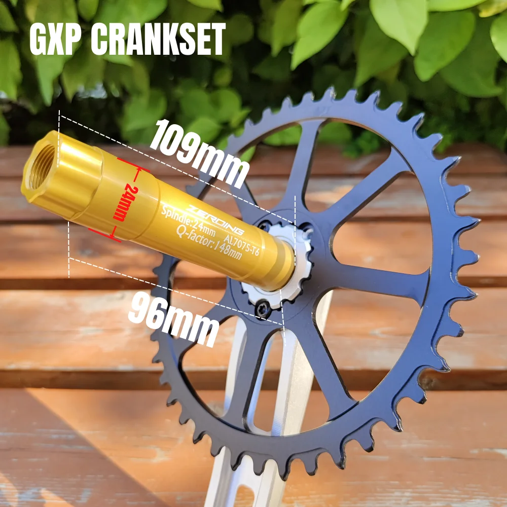 Road Bike Crankset 170mm Hollow Tech Crank Arm for 40T 42T 44T 46T