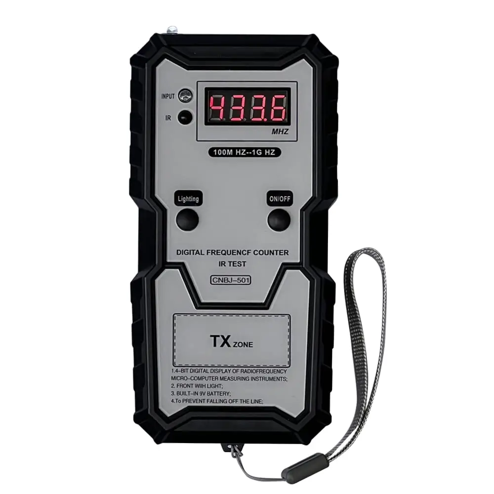Frequency Tester Car Key 10-1000MHZ, PL001 Door TV RF IR Remote Control Tester D