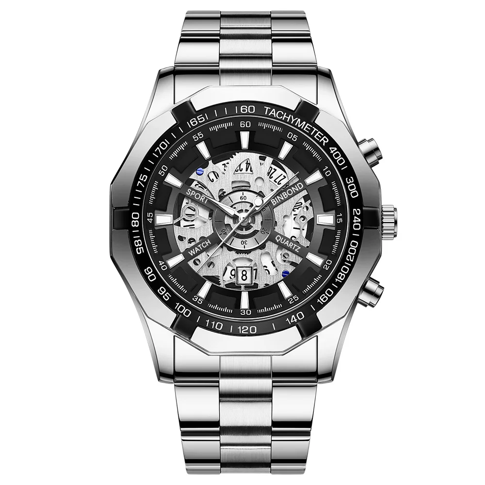 SANDA Top Brand Luxury Casual Quartz Men's Watch Business Clock Sports Wristwatches Waterproof Clock Cool Male reloj 5011
