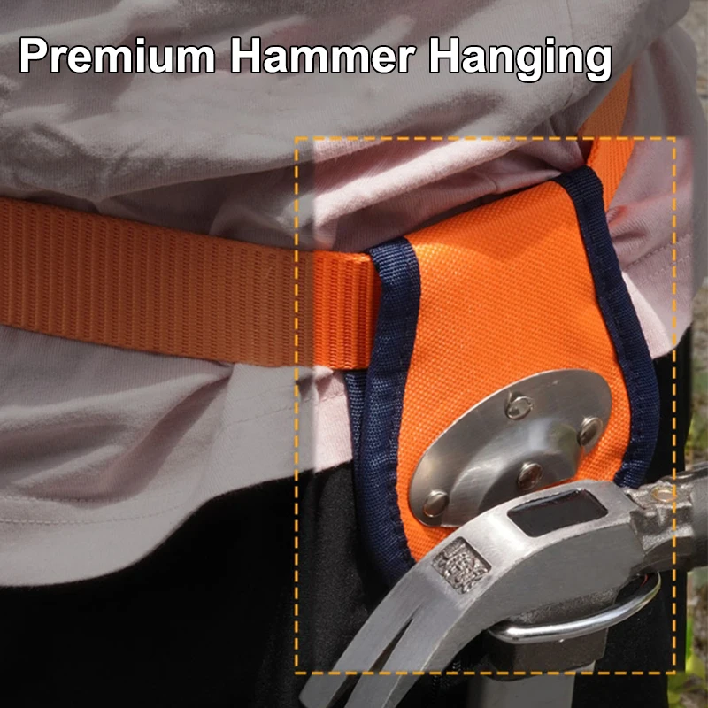 Hammer Holder Loop Mallet Portable Tool Organizer Hammer Hanger Belt Hook