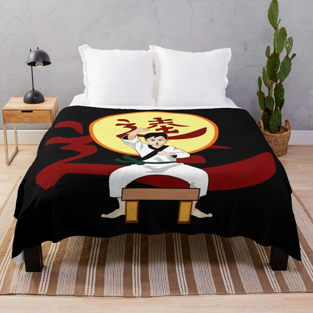 

Karate Kid Throw Blanket Quilt Blanket Beautiful Blankets Winter bed blankets