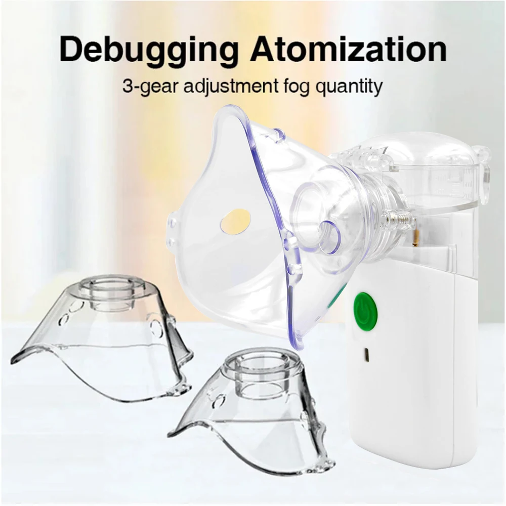 Portable Nebulizer Silent Home Nebulizador Kids Adult Inhaler Aerosol Atomizer Medical Equipment