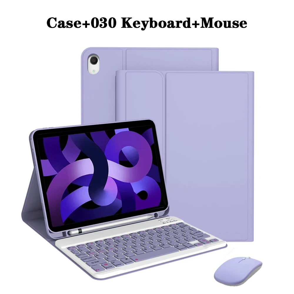 Detachable Keyboard Tablet Case with Pencil Holder