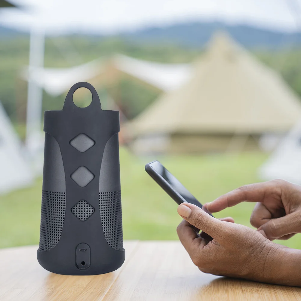 Portable Speaker Carrying Travel Case Anti-slip Shockproof Protector Holder Accessories for Bose SoundLink Revolve/Revolve+ I II