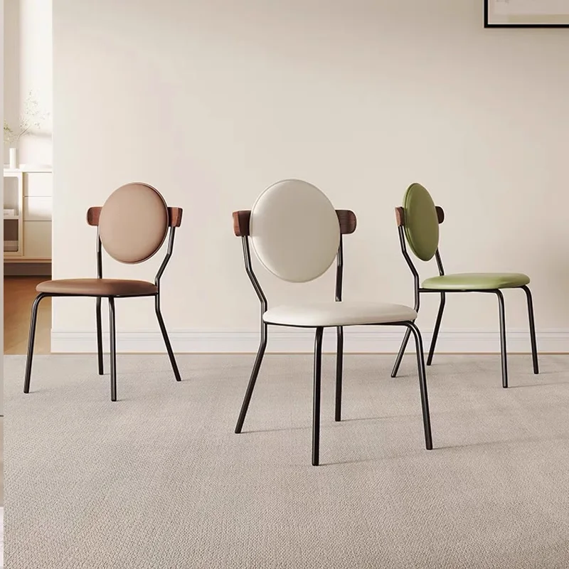 

Japanese Solid Wood Dining Chair Backrest Design Unique Casual Dining Chair Fashionable Multifunction Cadeiras Home Furniture