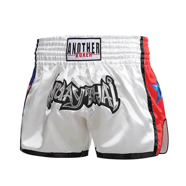 Thai Boxing Pants Kick Boxing MMA Shorts Size M L XL 2XL 3XL