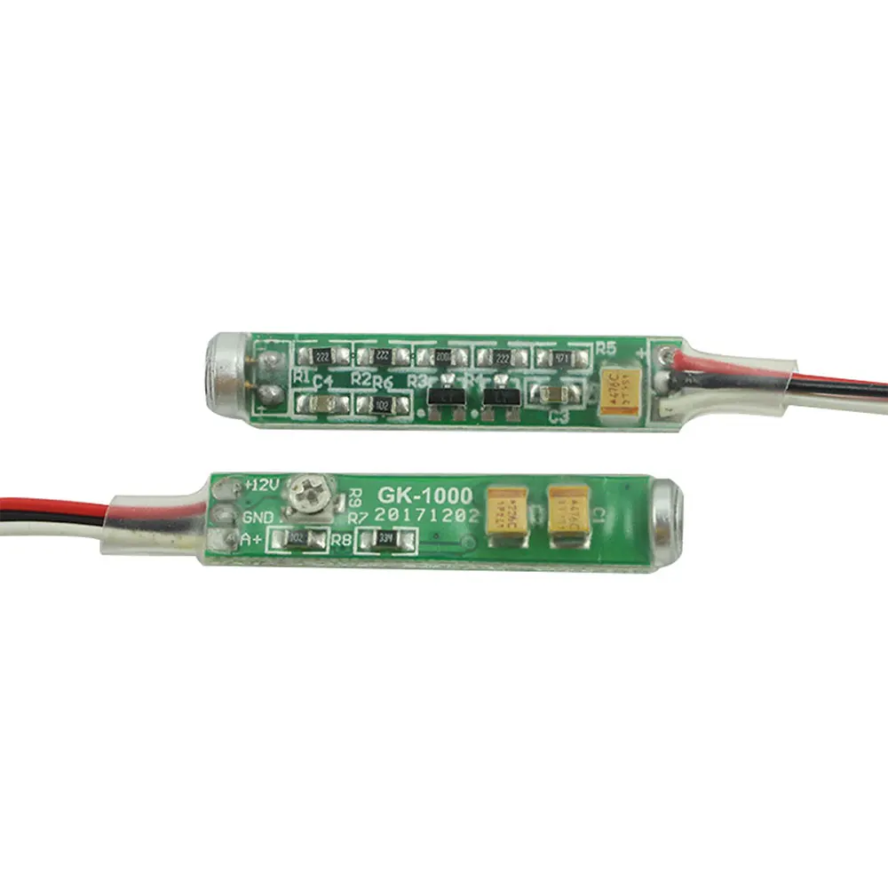 Output volume adjustable special MIC microphone module audio pickup adapter module HIFI microphone DC 6-12V for CCTV IP camera microphone sound monitor
