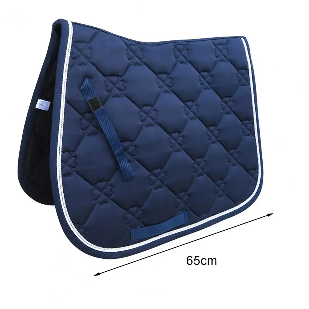 Breathable Saddle Pad Soft Wear Resistant Contoured Saddle Pad for Correction Support Classic Contour Replacement for Enhanced