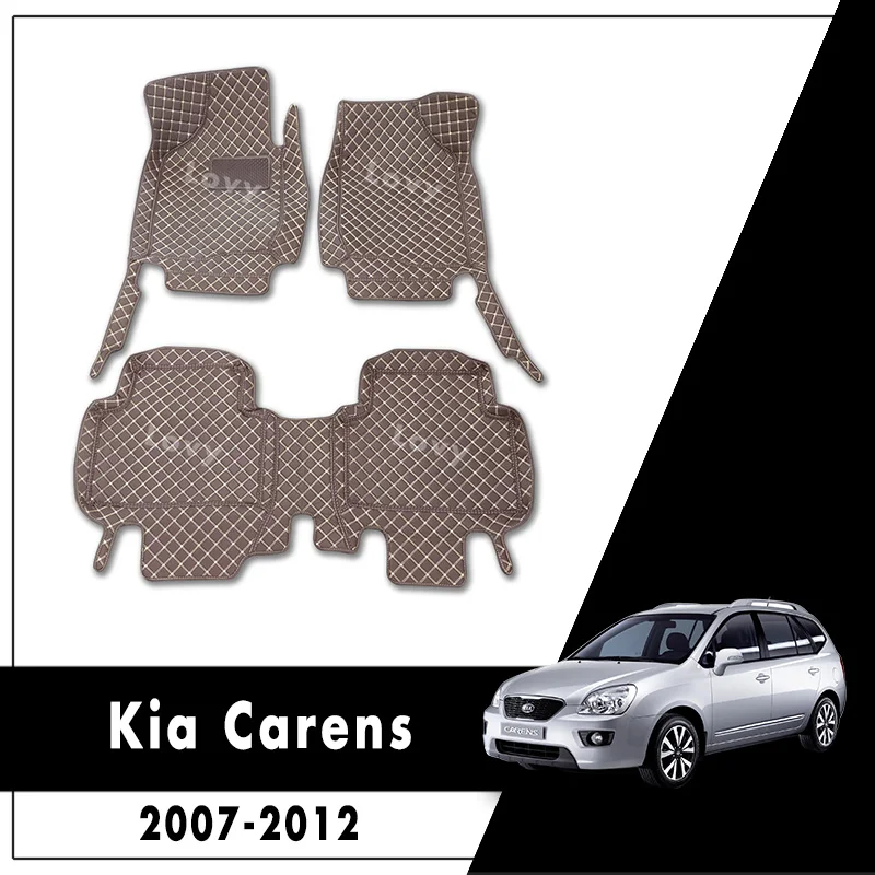 

Автомобильные коврики для Kia Carens 2012 2011 2010 2009 2008 (5 мест) Коврики для ног коврики для автостайлинга интерьера пользовательские аксессуары